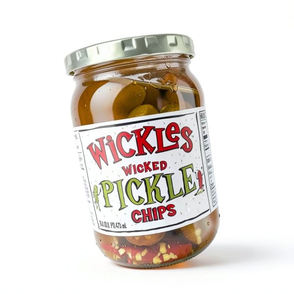 Wickles Sweet & Spicy Pickle Chips 96oz – Bold Flavor Crunch Snack-6