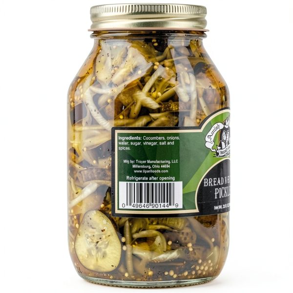 Sweet Pickles 64 Ounce Jar Crunchy Dill Style Pickles BrandName-3