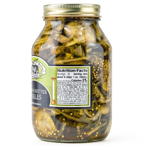 Sweet Pickles 64 Ounce Jar Crunchy Dill Style Pickles BrandName-2