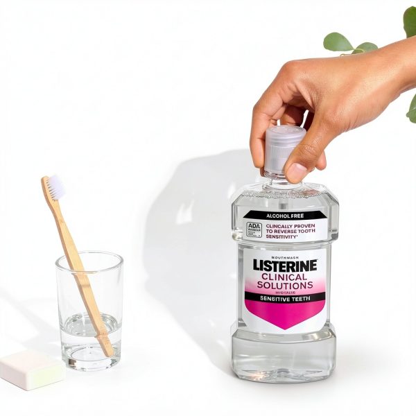 Listerine Clinical Solutions Sensitive Teeth Mouthwash 500ml Fresh-5