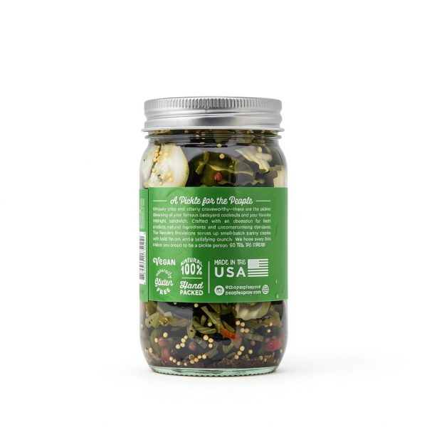 Bread & Butter Sweet Pickles The People's Provisions 16 Fl Oz Pack of-3