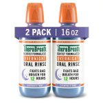 TheraBreath Overnight Mouthwash 16 fl oz Mint Alcohol-Free Two Pack-0