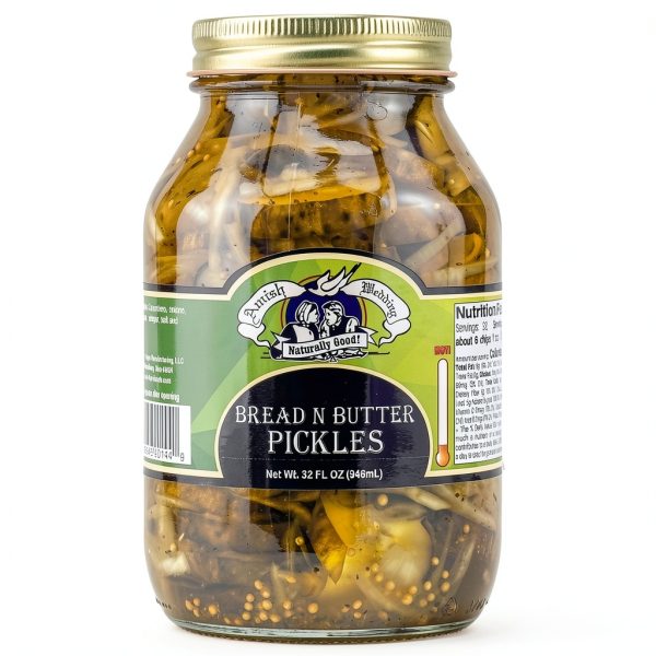 Sweet Pickles 64 Ounce Jar Crunchy Dill Style Pickles BrandName-1
