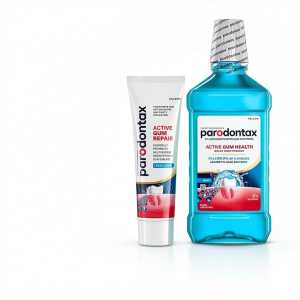 Parodontax Gum Health Mouthwash Mint Antiplaque 16.9 fl oz-9